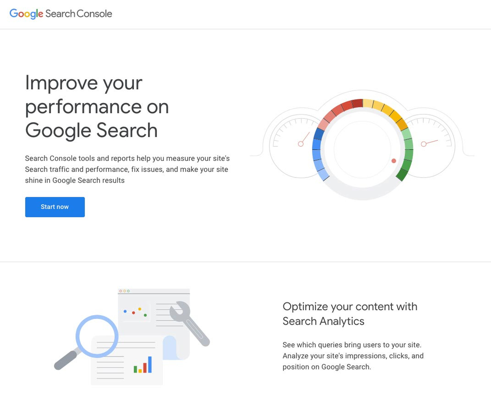 Submitting your website to Google