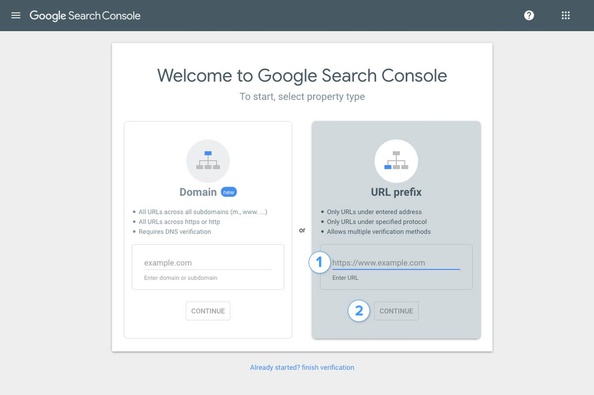 Submitting your website to Google