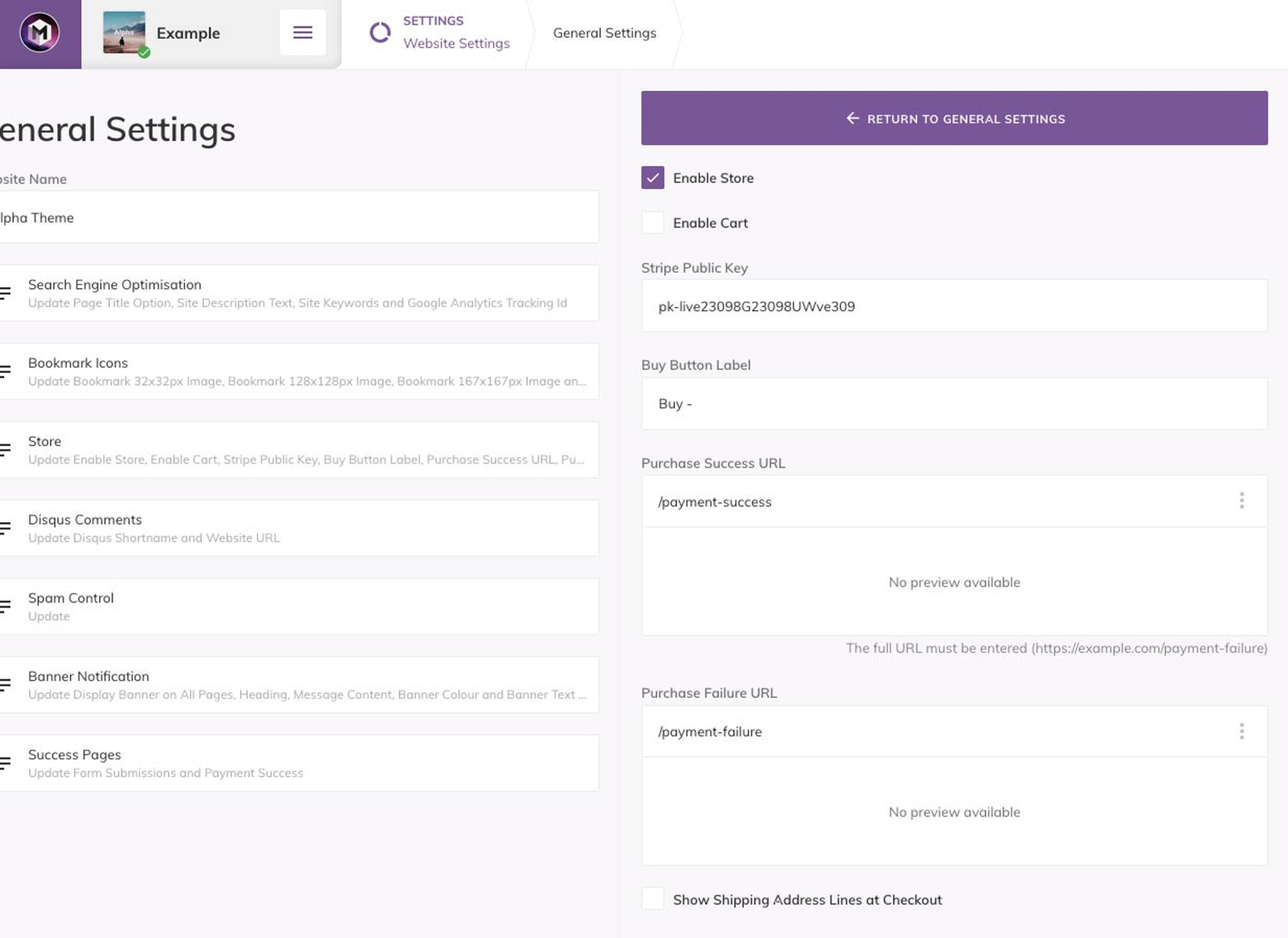Setting up a e-Commerce Store