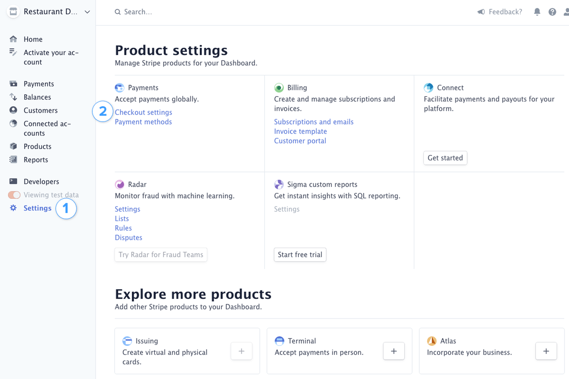 Setting up a e-Commerce Store